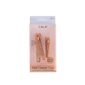 Rose Gold   Nail Clipper Duo  Cala  1.0 - Pza