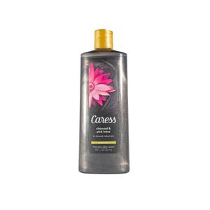 Charcoal & Pink Lotus  Body Wash  Caress   18.0 - oz