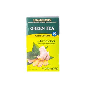 Te Verde  Gengibre Con Probioticos  Bigelow  18.0 - Sob