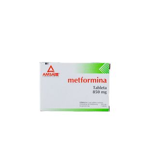 Metformina  850mg  Amsa  30.0 - Tab