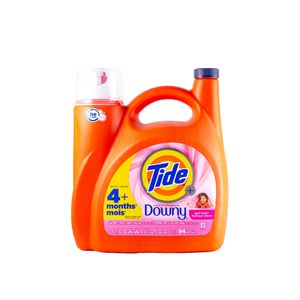 Detergente Liquido  Toque Downy   Tide  3.9 - lt