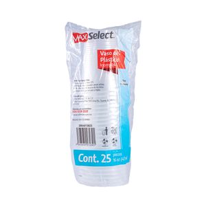 Vaso De Plastico  16 Oz  Max Select  25.0 - Pza