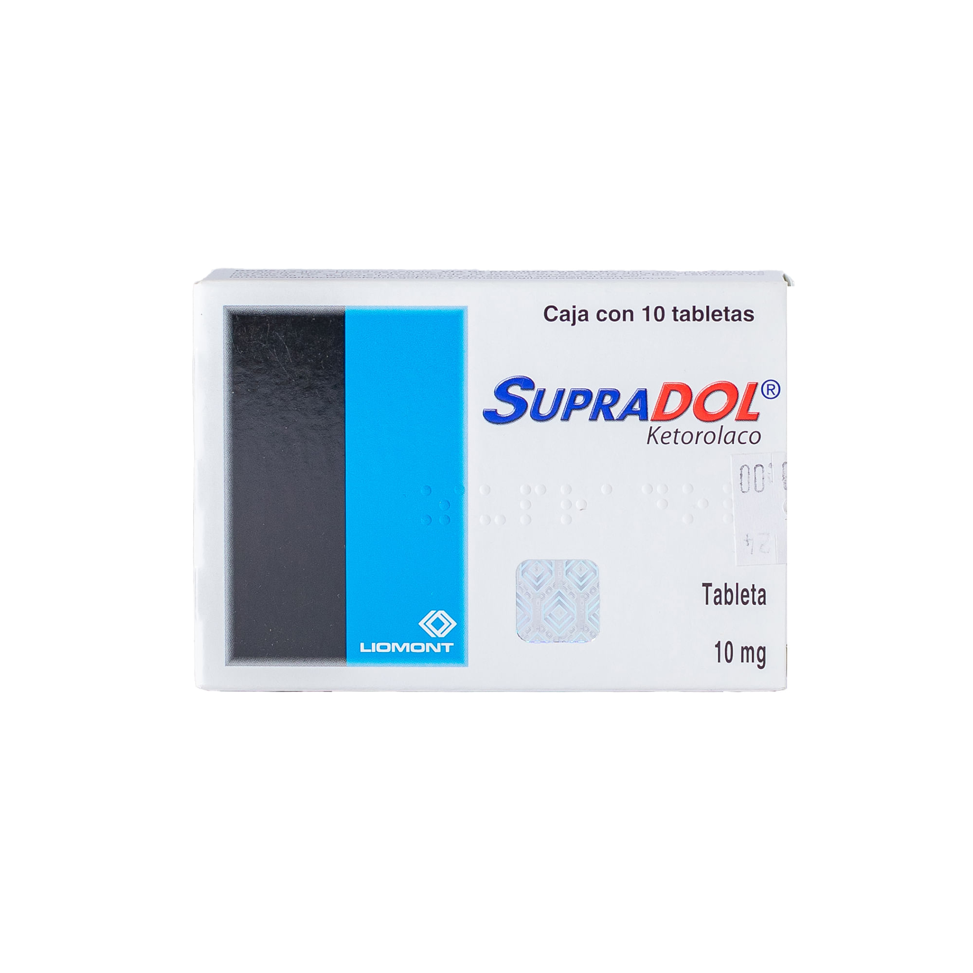 KETOROLACO 10 MG. SUPRADOL 10.0 - TAB