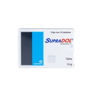Ketorolaco  10 Mg.  Supradol  10.0 - Tab