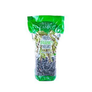 Frijol Org  Negro  Aires Del Campo  1.0 - kg