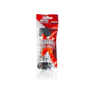 Agujeta  Ovalada Negra  Bolero  1.0 - Pza