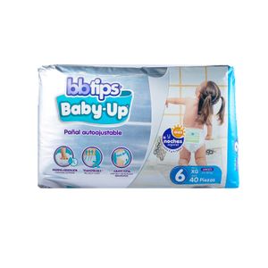 Pañal  Baby Up T6   Bb Tips  40.0 - Pza