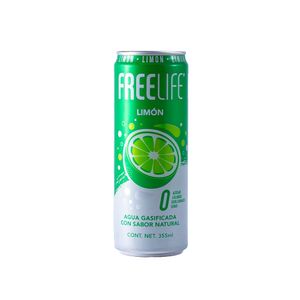 Agua Gasificada   Limon   Freelife  355.0 - ml