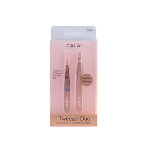 Rose Gold   Tweezer Duo  Cala  2.0 - Pack