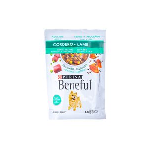 Pouch P/perro  Adulto Cordero  Beneful  100.0 - gr