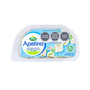 Queso  Feta En Aceite Con Hierbas  Apetina  100.0 - gr