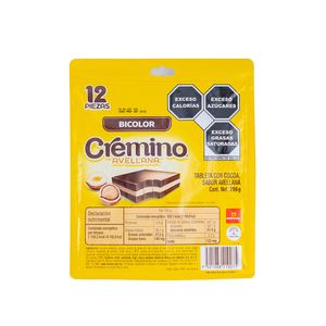 Chocolate  Bicolor Blister 18gr  Cremino  12.0 - Pza