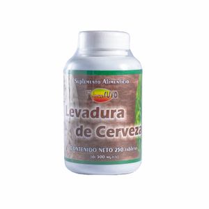 Levadura   De Cerveza  Fibra Ruva  250.0 - Tab