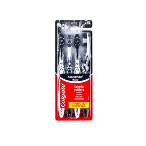 Cepillo Dental  Max White Charcoal  Colgate  4.0 - Pza
