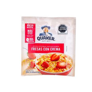 Avena Instantanea  Fresas Con Crema  Quaker  40.0 - gr