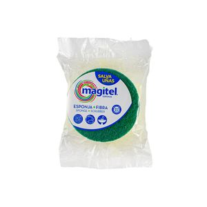 Esponja Redonda  Cuida Uñas Doble Uso  Magitel  1.0 - Pza