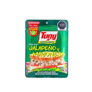 Pouch  Jalapeño Y Mayonesa  Tuny  75.0 - gr