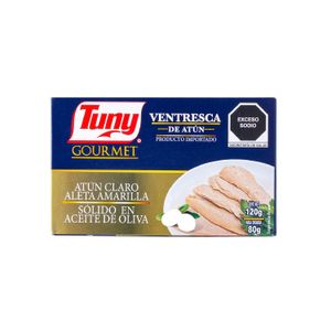 Ventresca De Atun  Aleta Amarilla  Tuny  120.0 - gr