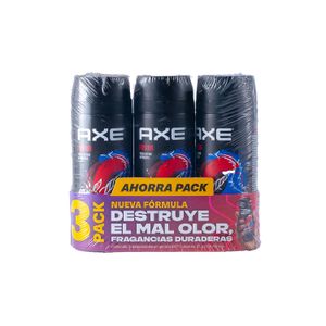 Pack Deo Aerosol   Fusion  Axe  3.0 - Pza