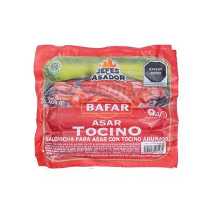 Salchicha   Asar Con Tocino  Bafar  400.0 - gr
