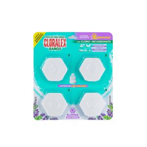 Pastillas  Hex Blancas 160gr  Cloralex  4.0 - Pza