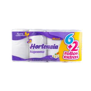 Papel Higienico  Maxi 6+2 Rollos Extras  Hortensia  1.0 - pz
