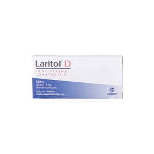 Loratadina  30/5mg  Laritol D  10.0 - Tab