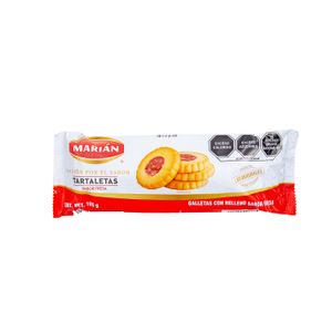 Tartaletas  Con Relleno De Fresa  Marian  105.0 - gr
