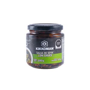 Salsa  De Soya Con Chiles Troceados  Kikkoman  200.0 - gr