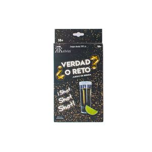Juego De Bebida Cartas  Verdad O Reto  Kelvin  1.0 - Pza