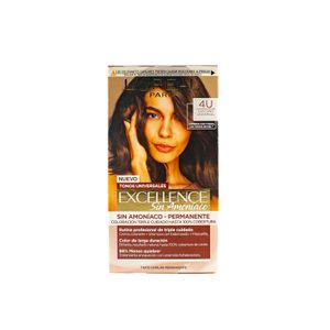 Tinte P/ Cabello  Castaño Nude 4u  Excellence  1.0 - Pza
