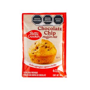 Harina  Para Muffins Chispas Chocolate  Betty Croc  184.0 -
