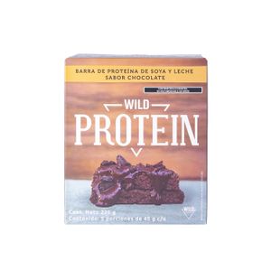 Barras  Chocolate 225gr  Wild Protein   5.0 - Pza