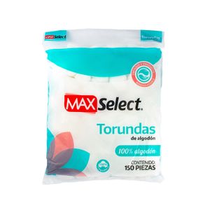 Torundas     Max Select  150.0 - Pza