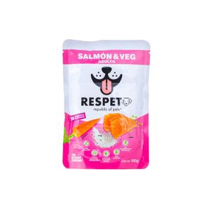 Pouch  Para Perro   AdultoS-Salmon&vegetales  Respet  100.0