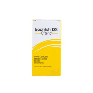Dexametosona  Ciprofloxacino  Sophixin  5.0 - ml