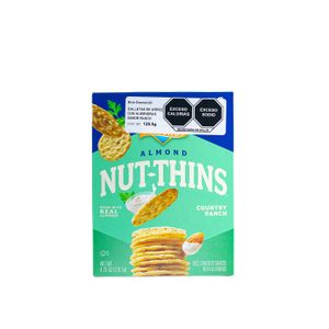 Galleta  Nut Thins Country Ranch  Blue Diamond  120.48 - gr