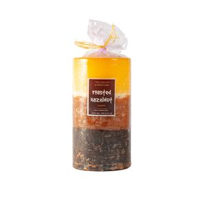 Vela Cirio Rustico Tricolor   2.75 X 5 Café Avellana  Dise