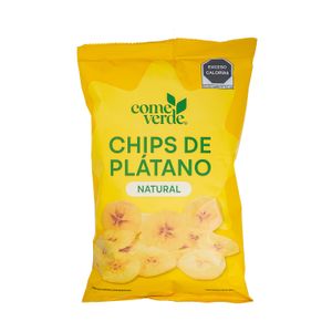 Chips  De Platano Natural  Come Verde  180.0 - gr