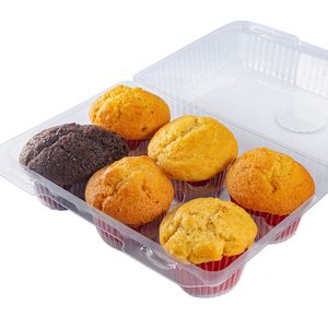 Paq 6 Mantecadas  Con Stevia  Pantor  1.0 - Pza