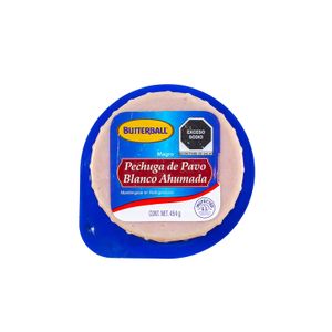 Jamon  Pechuga Pavo Ahumada  Butterball  454.0 - gr