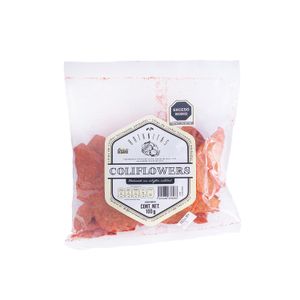 Chips De Coliflor  Horneado Con Mezcla De Chiles  Coliflower