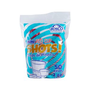 Vaso Plastico  2 Oz Bicolor  Bosco   2.0 - oz