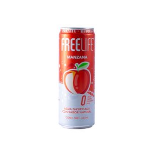 Agua Gasificada   Manzana  Freelife   355.0 - ml