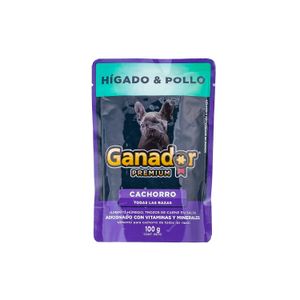 Alimento P/perro  Cachorro Pollo Y Higado  Ganador Pr  100.0