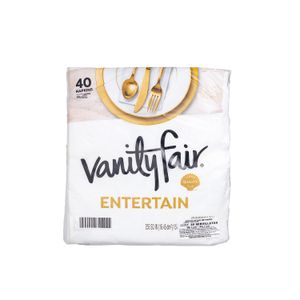 Servilletas  Dinner Napkins  Vanity Fair  40.0 - Pza