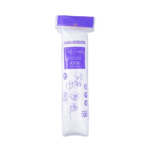 Pads Faciales  Redondos  Sualgodon  100.0 - Pza
