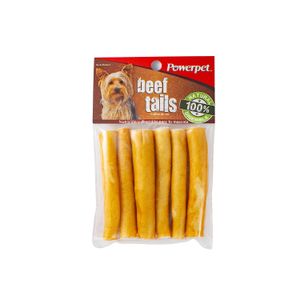 Botana P/perro  Beef Tails  Powerpet  6.0 - Pza
