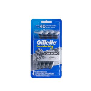 Rastrillo  Charcoal  Gillette Pb3  4.0 - Pza