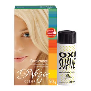 Decolorante Pvo 50Gr  + 0 Sve 30 Vols  D De La Vega  100.0 -